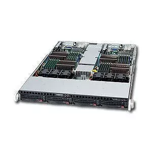 Supermicro SYS-6016TT-TF 1U Rack Barebone - 2 Nodes - Intel 5500 Chipset - 2X Socket LGA 1366
