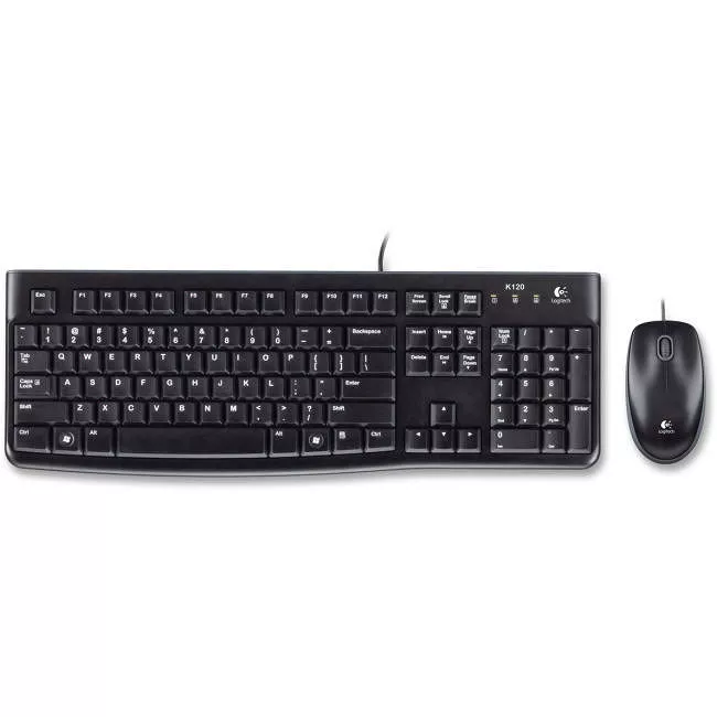 Logitech 920-002565 MK120 Desktop Corded Keyboard & Mouse Combo