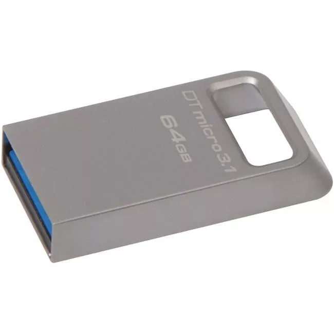Kingston DTMC3/64GB DataTraveler Micro 3.1 USB 3.1 Flash Drive
