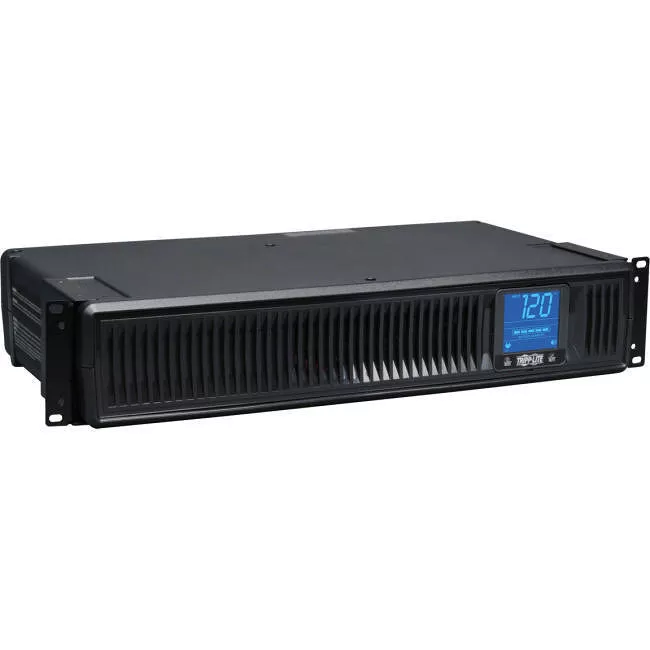 Tripp Lite SMART1500LCDXL UPS SmartPro LCD 120V 1500VA 900W Line-Interactive UPS AVR Extended Runtime 2U Rack/Tower LCD USB DB9 8 Outlets