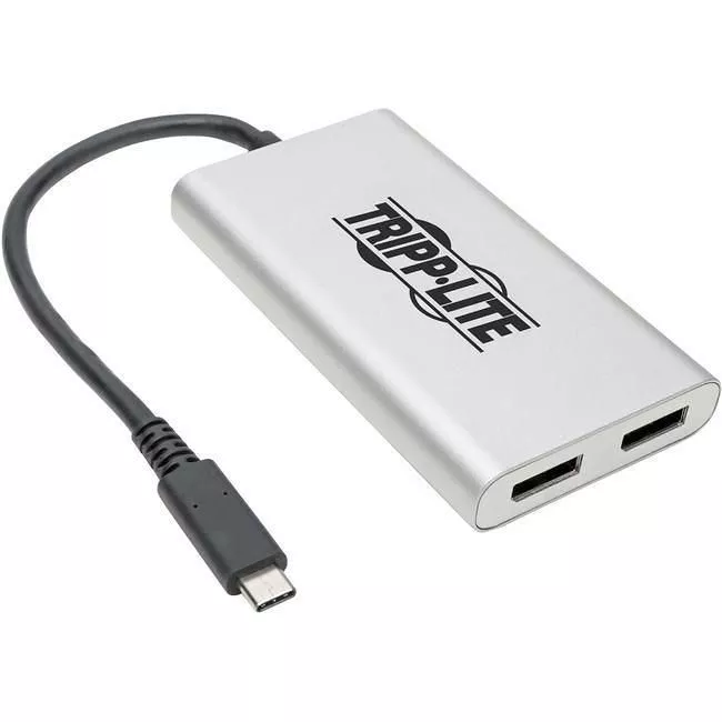 Tripp Lite MTB3-002-DP Thunderbolt 3 to Dual DisplayPort Adapter 4K/5K @ 60Hz M/2xF