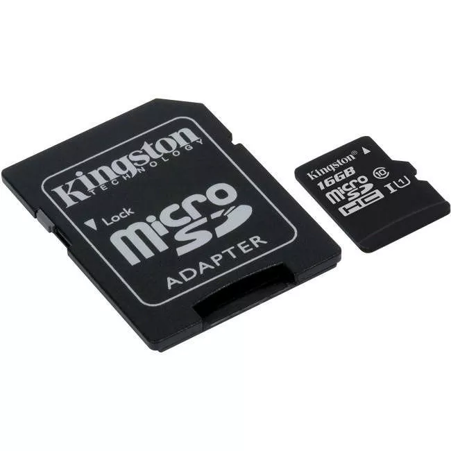 Kingston SDC10G2/16GB 16 GB Class 10/UHS-I (U1) microSDHC