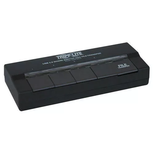 Tripp Lite U230-204-R 2x4 USB 2.0 Hi-Speed Share Switch with File Transfer Function
