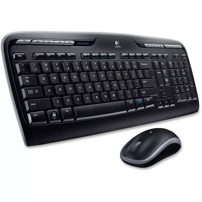 Logitech 920-002836 MK320 2.4GHz Wireless Keyboard & Mouse Combo
