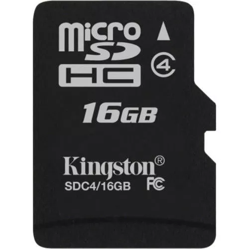 Kingston SDC4/16GBSP 16 GB microSDHC Memory Card