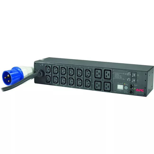 APC AP7822 Rack PDU, Metered, 2U, 32A, 230V, (12) C13 & (4) C19