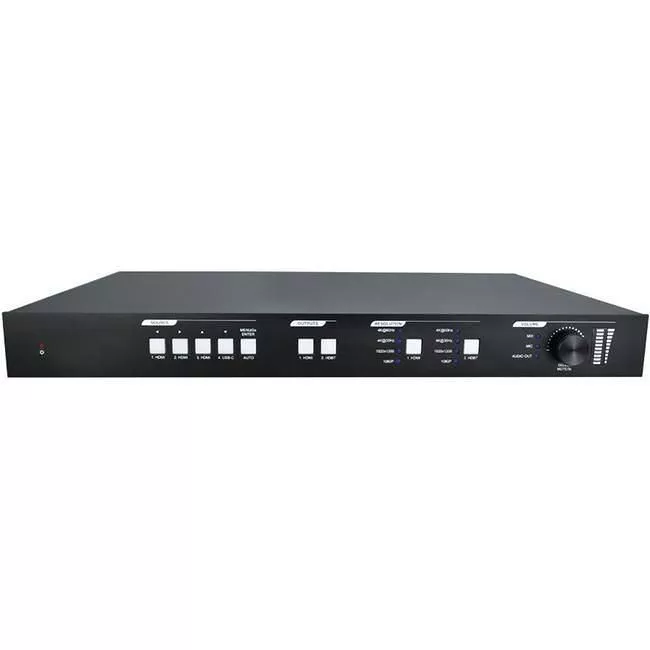 KanexPro SW-HDSC42D4K 4K Presentation Matrix w/ Extender/Receiver