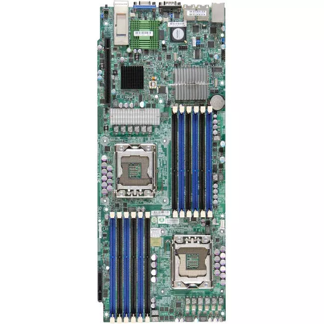Supermicro MBD-X8DTT-HF+-B Server Motherboard - 2x Socket B LGA-1366 - Intel 5500 - 12x DDR3 - RAID - 1x PCIe x16