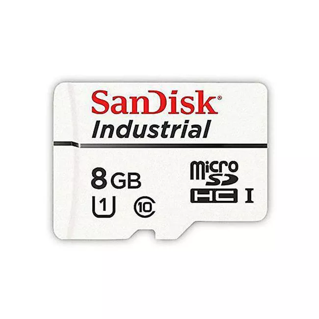 SanDisk SDSDQAF3-008G-I Memory Cards 8GB Industrial microSD -25C to 85C