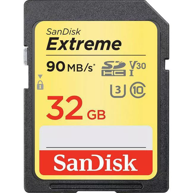 SanDisk SDSDXVE-032G-ANCIN Extreme 32 GB SDHC