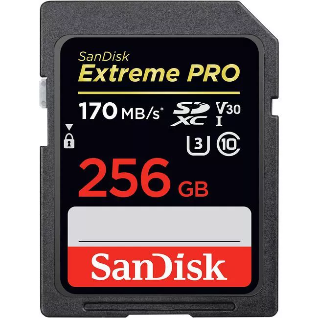 SanDisk SDSDXXY-256G-ANCIN 256 GB Extreme Pro SDXC 170/90MB/S