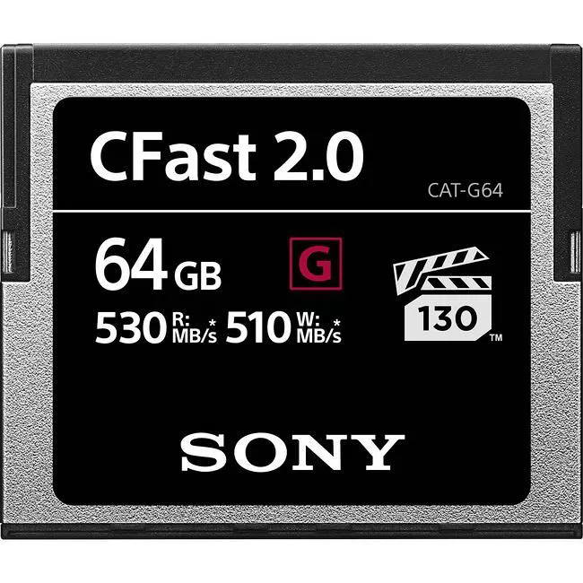 Sony CAT-G64 Memory Card CFast G Series 64 GB