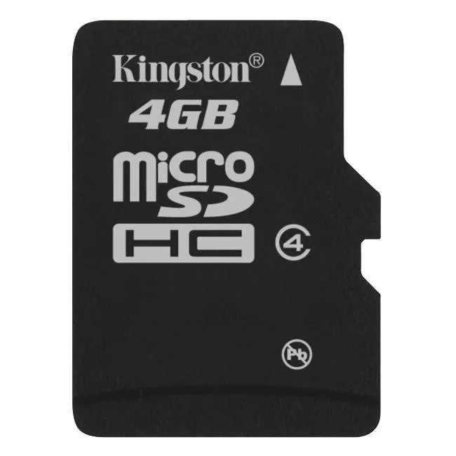 Kingston SDC4/4GBCP 4 GB Class 4 microSDHC