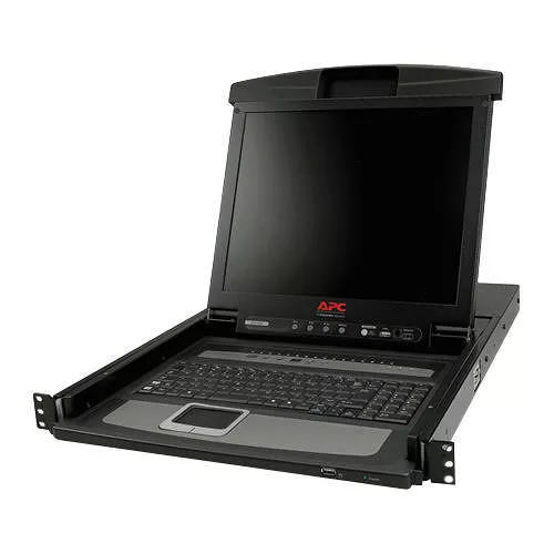 APC AP5816 17" Rack LCD Console with Integrated 16 Port Analog KVM Switch