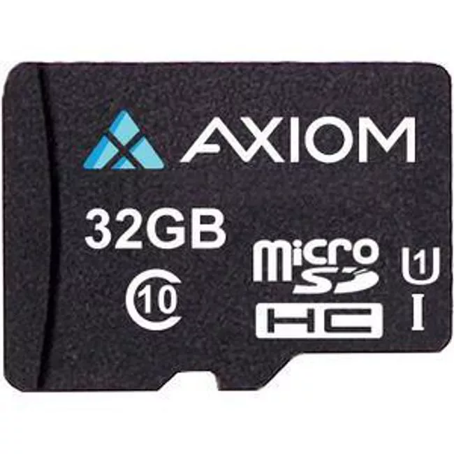 Axiom MSDHC10U132-AX 32 GB MicroSDHC Class 10 Flash Card