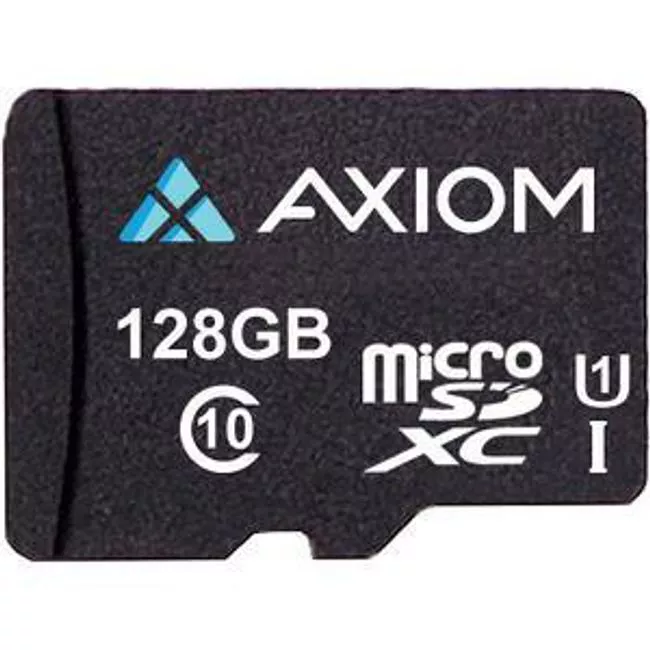 Axiom MSDXC10U1128-AX 128 GB MicroSDXC Class 10 Flash Card