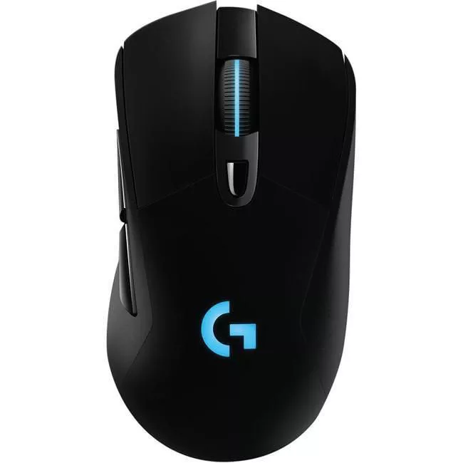 Logitech 910-005638 G703 Lightspeed Wireless Gaming Mouse - 16K Sensor - LightSync RGB - PowerPlay