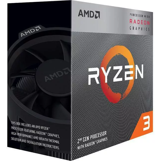 AMD YD3200C5FHBOX Ryzen 3 3200G Processor - 65 W - 3.60 GHz - Socket AM4 - 4 Core