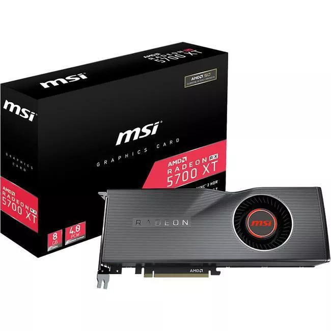 MSI R5700XT8 Radeon RX 5700 XT Graphic Card - 8 GB GDDR6