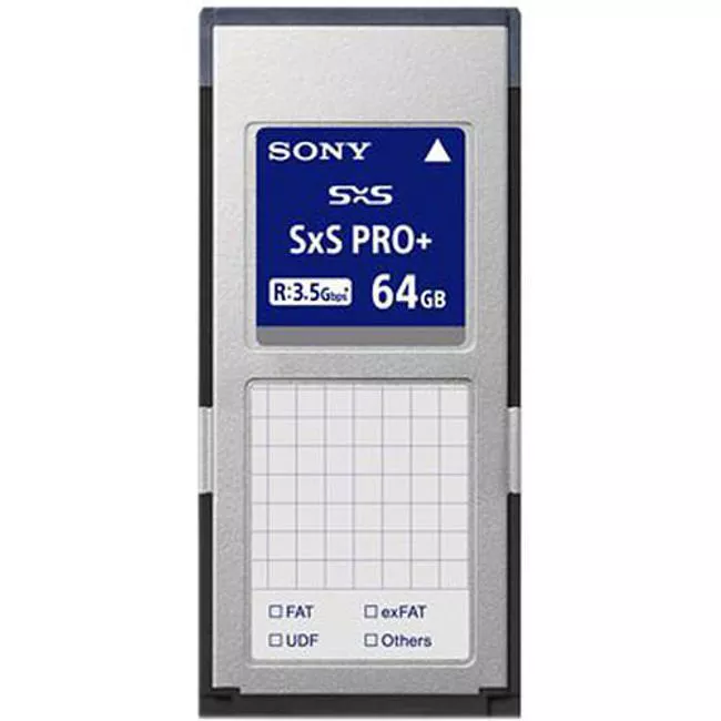 Sony SBP64E 64 GB SxS Pro+ E Series Memory Card