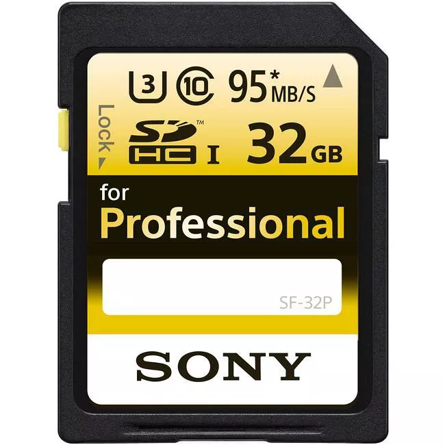 Sony SF-32P/T1 Professional SDHC Memory Card