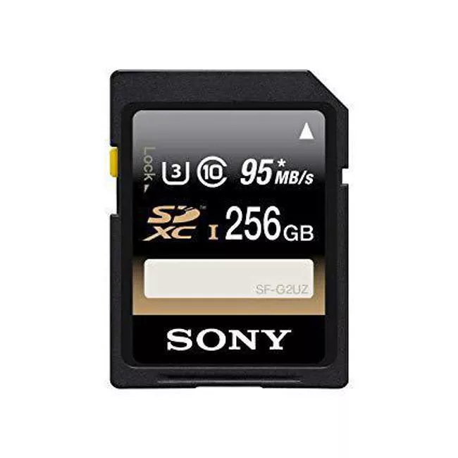 Sony SF-G2UZ/TQN 256 GB High Performance Class 10 UHS-1/U3 SDHC