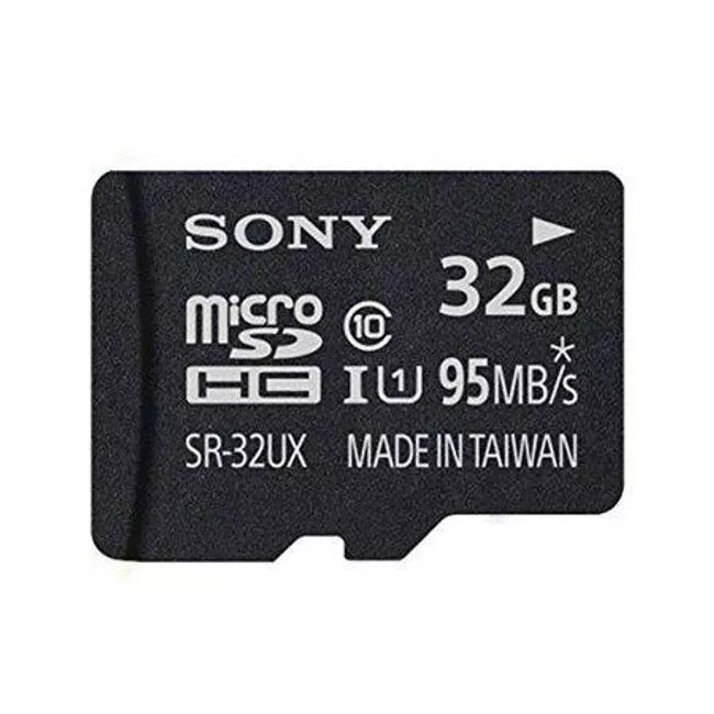 Sony SR32UXA/TQ 32 GB High Speed microSDHC UHS-I Memory Card (Class 10, U1)