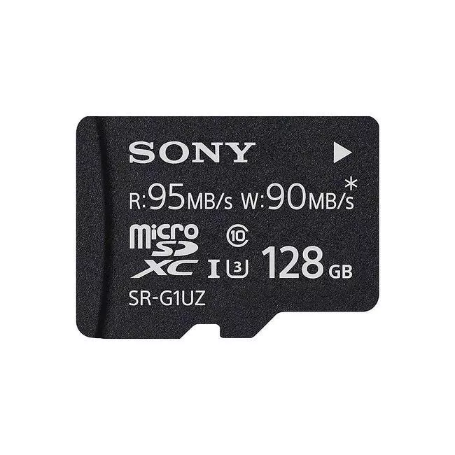 Sony SR-G1UZA/T High Speed Micro SD Memory Card, 128GB