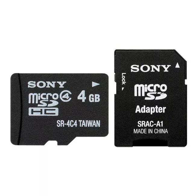Sony SR8A4/TQUC 8 GB microSDHC Flash Memory Card