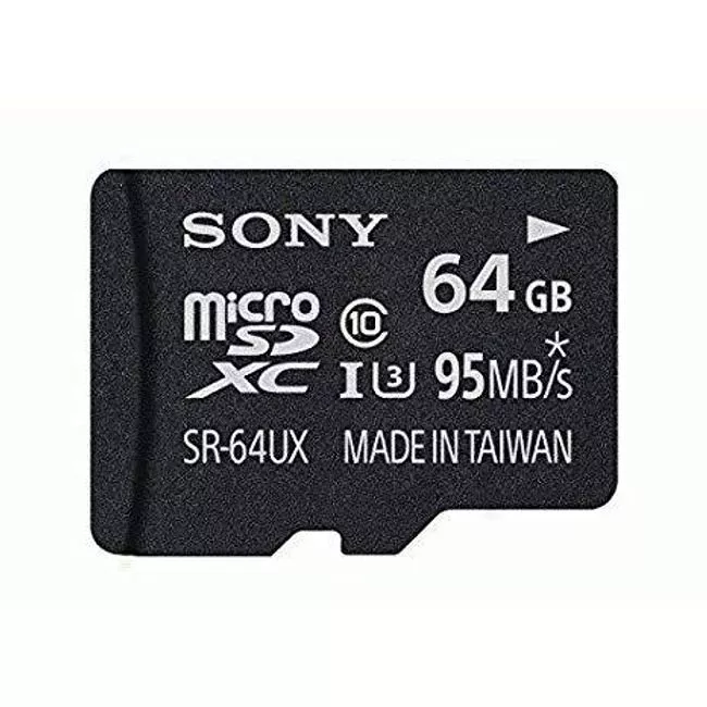 Sony SR64UXA/TQ 64 GB High Speed Class 10 UHS-1 Micro SDXC