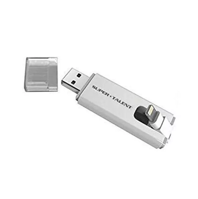 Super Talent STT032GBLT 32 GB Flash Drive For use with Lightning + USB 3.0