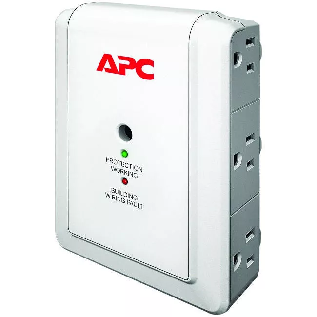 APC P6WT SurgeArrest Essential 6-Outlets Surge Suppressor