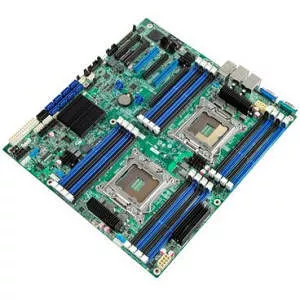 Intel DBS2600CP4IOC Server Motherboard - 2x Socket R LGA-2011 - Intel C600-A - 16x DDR3 - RAID - 1x PCIe x16 - 4x RJ-45 - SSI EEB