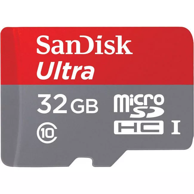 SanDisk SDSQUNC-032G-AN6MA Ultra Flash Memory Card 32 GB microSDHC UHS-I