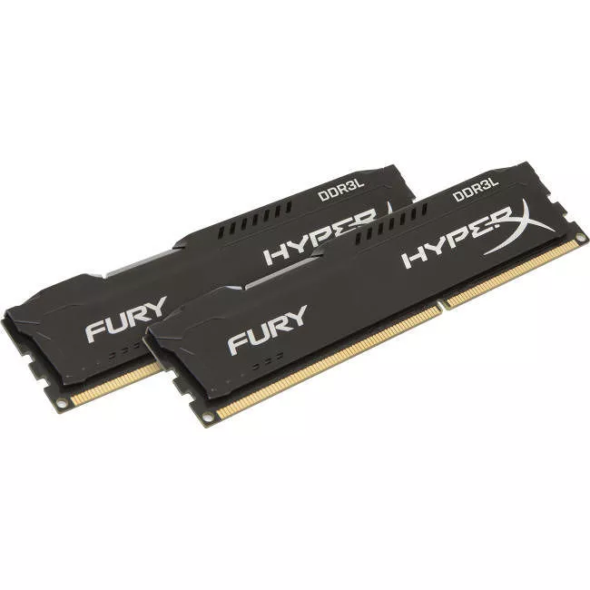 Kingston HX318LC11FB/8 HyperX FURY Memory - 8GB (2x4GB) - DDR3L 1866MHz - Non-ECC - Unbuffered