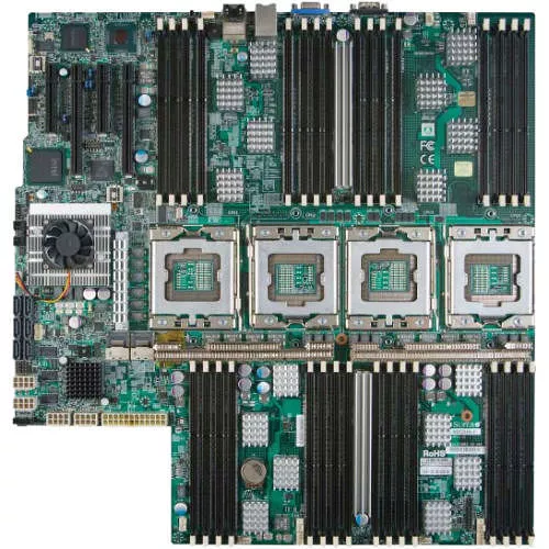 Supermicro MBD-X8QB6-F-O Server Motherboard - 4x Socket LGA-1567 - Intel 7500 - 32x DDR3 - RAID - 2x PCIe x16 - 3x RJ-45