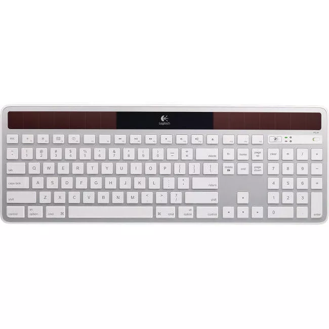 Logitech 920-003677 K750 Wireless Solar Keyboard for Mac