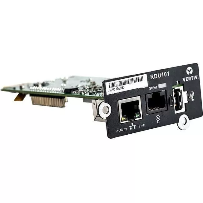 Vertiv RDU101 IntelliSlot - Network Card - Remote Monitoring