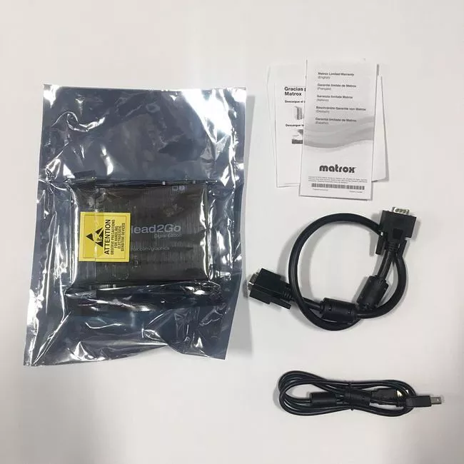 Matrox D2G-A2D-IF DualHead2Go Digital Edition - VGA