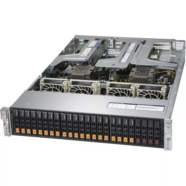 Supermicro SYS-2029UZ-TN20R25M 2U Rack Barebone - Intel C621 Chipset - 2x Socket P LGA-3647