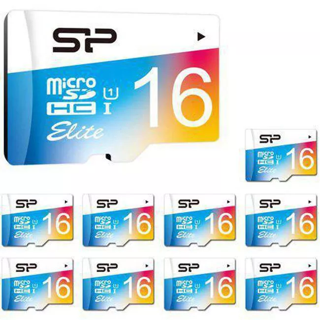 Silicon Power SP016GBBU1V20IO 16 GB Firma F80 USB 2.0 Flash Drive, 10-Pack