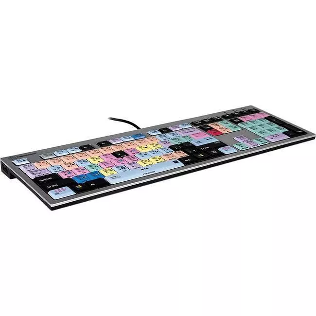 Logickeyboard LKBU-VEGAS-AJPU-US Vegas Pro PC Slim Line US Keyboard