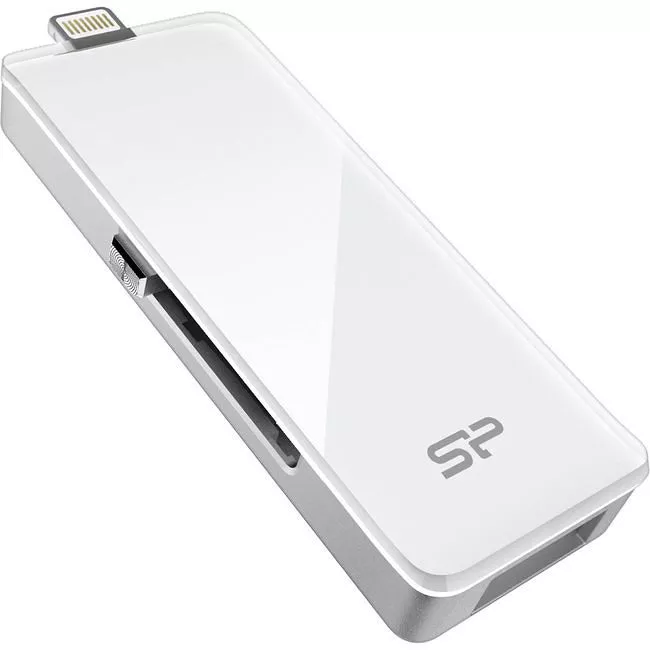 Silicon Power SP128GBLU3Z30V1W 128 GB SP xDrive Z30 USB 3.0/Lightning Flash Drive