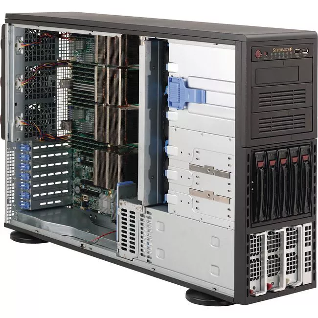 Supermicro SYS-8046B-TRLF 4U Tower Barebone System - Intel 7500 Chipset - 4X Socket LGA-1567