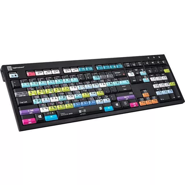 Logickeyboard LKB-MAYA-BJPU-US Autodesk Maya PC Nero Line US Keyboard