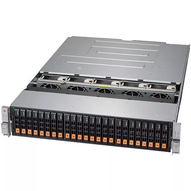 Supermicro SSG-2029P-DN2R24L 2U 2 Node Barebone - Intel C624 Chipset - Socket P LGA-3647 - 2x CPU