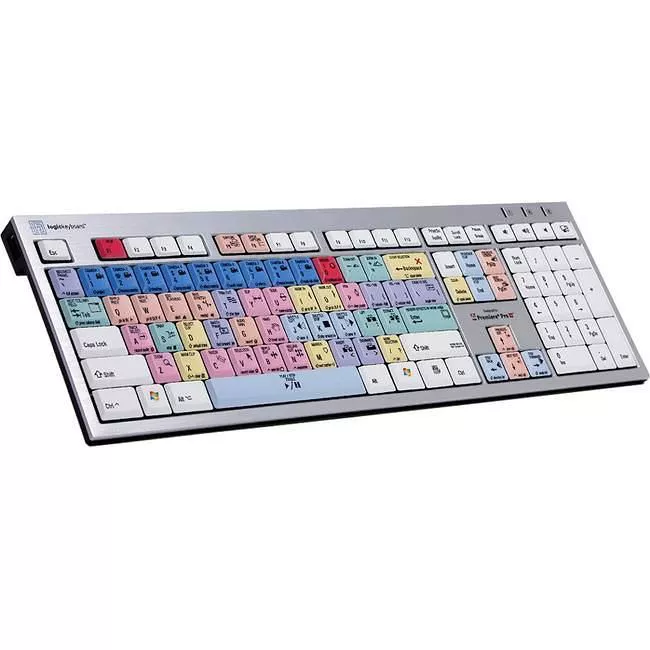 Logickeyboard LKBU-PPROCC-AJPU-US Adobe Premiere Pro CC PC Slim Line US Keyboard