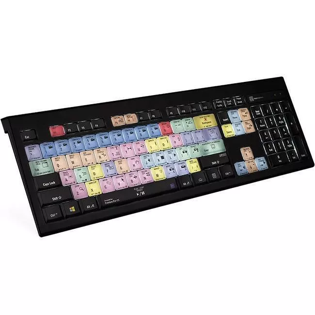 Logickeyboard LKBU-PPROCC-APBH-US Adobe Premiere Pro CC PC Astra US Keyboard