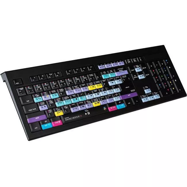 Logickeyboard LKBU-RES14-AMBH-US Davinci Resolve 14 Mac Astra US Keyboard