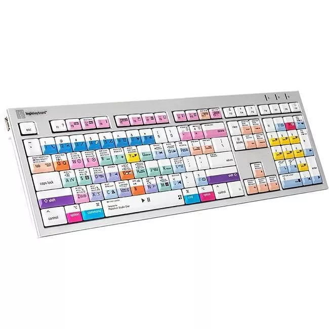 Logickeyboard LKBU-PSO3-CWMU-US Presonus Studio One 4 ALBA Mac Pro US Keyboard